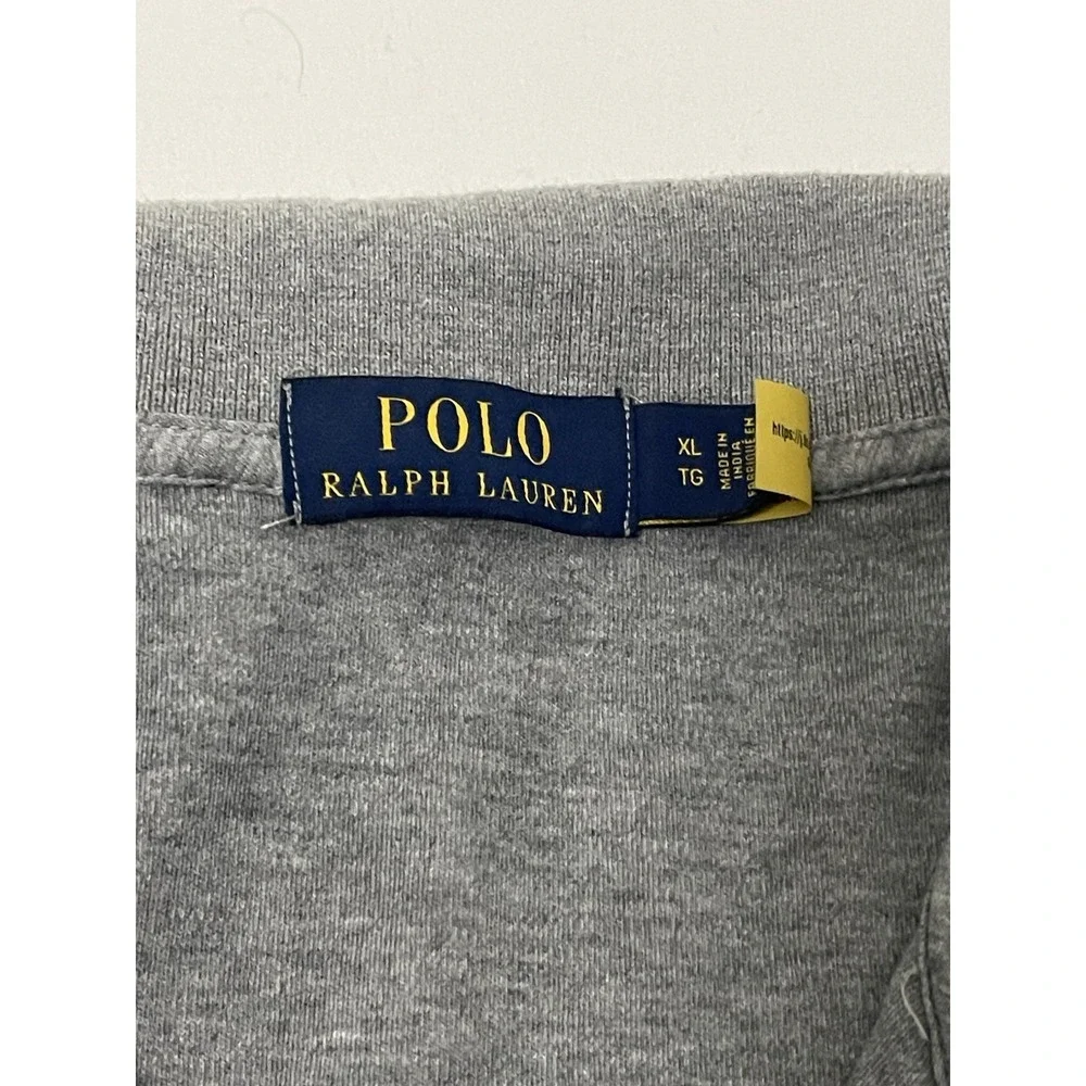 Polo Ralph Lauren Performance Classic Short Sleeve Shrt Gray Heather Stretch, XL